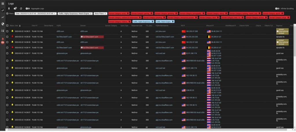 UltraDDR Portal - Watch Engine Filtered results